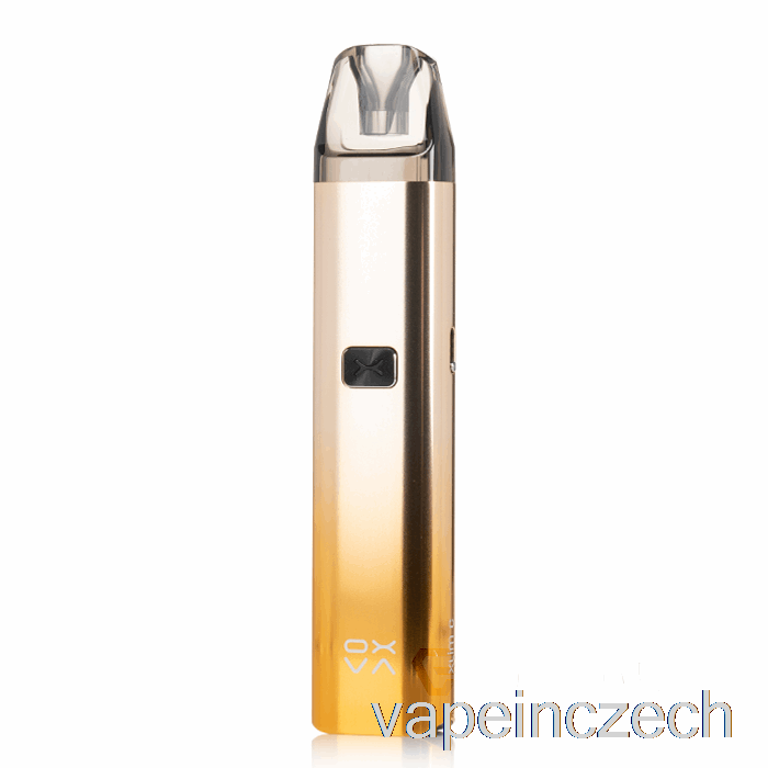 Oxva Xlim C 25w Pod System Lesklý Zlatý Stříbrný Vape Bez Nikotinu